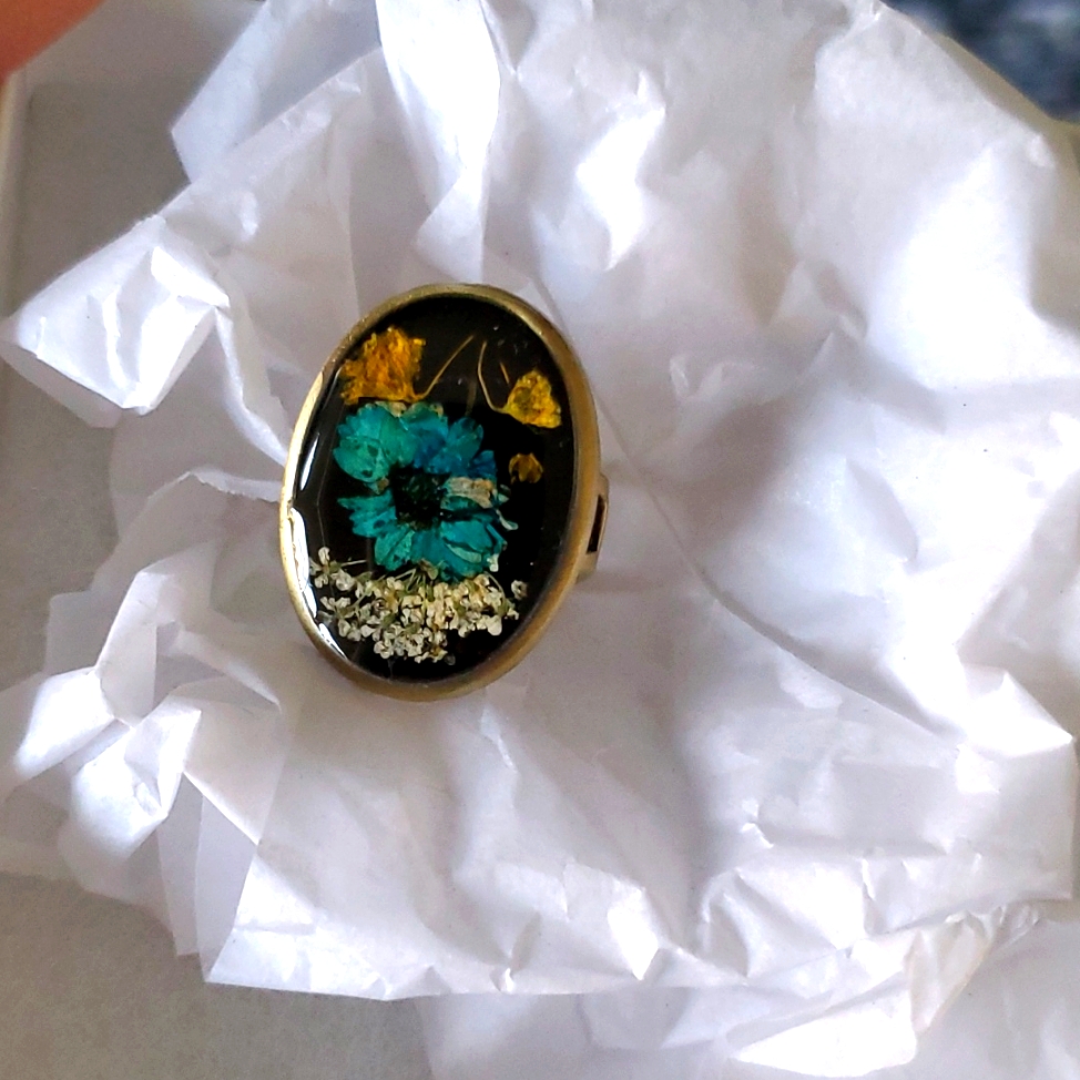 One Of A Kind Flower Ring